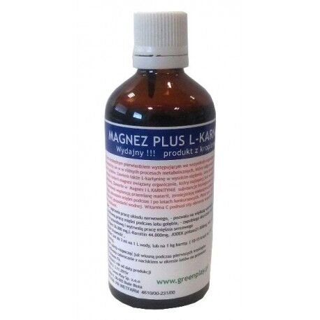 magnez plus l karnityna 100ml